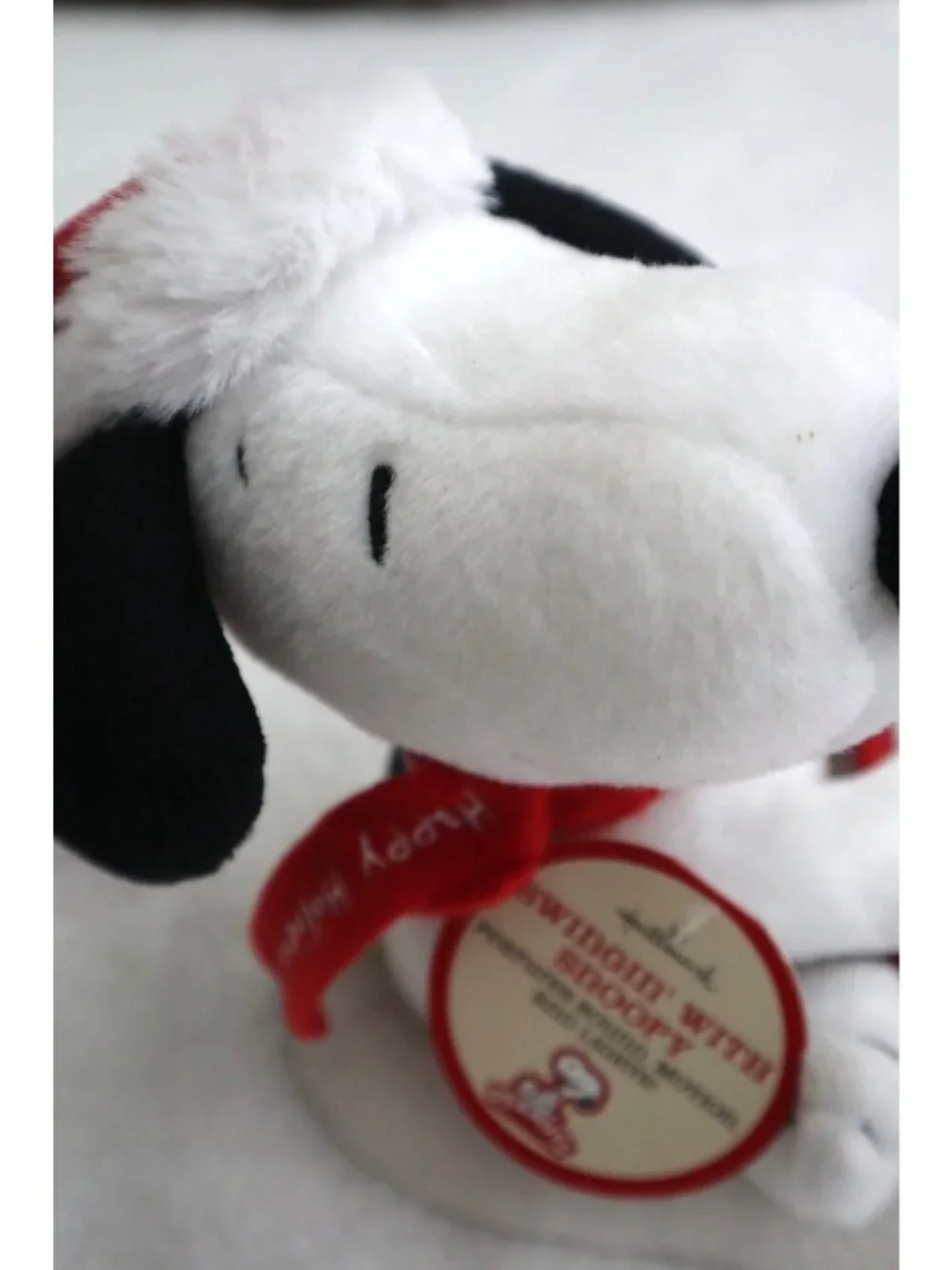 NWT Hallmark Swingin Snoopy Piano Woodstock Christmas Musical TESTED Plush